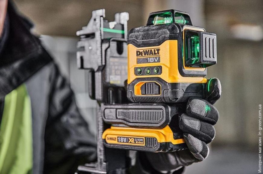 Уровень лазерный линейный DeWALT DCLE34031N