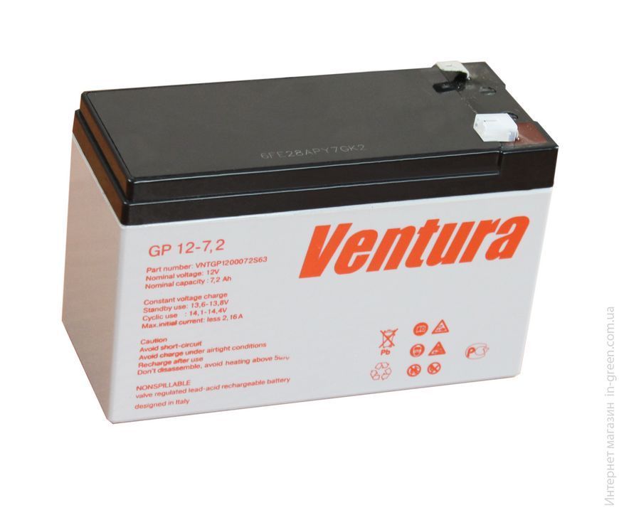 Аккумуляторная батарея VENTURA GP 12-7.2