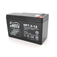 Акумуляторна батарея Enot NP7.5-12 12V 7.5Ah