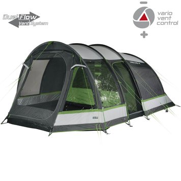 Палатка HIGH PEAK Bozen 6.0 Light Grey/Dark Grey/Green (11837)