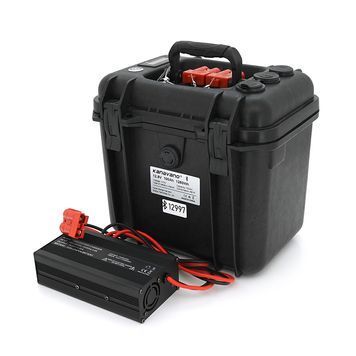 Літій-залізо-фосфатний акумулятор LiFePO4 12.8V 100AH (4S1P/BMS-50A)