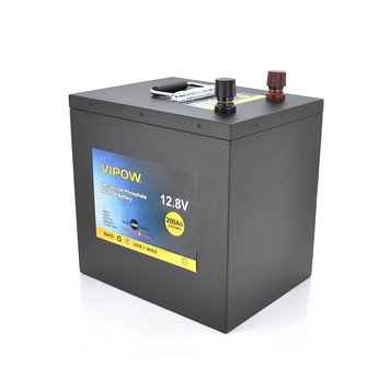 Аккумуляторная батарея VIPOW LiFePO4 12,8V 200Ah