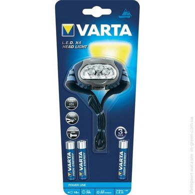 ліхтар VARTA Sports Head Light LED x4 3AAA