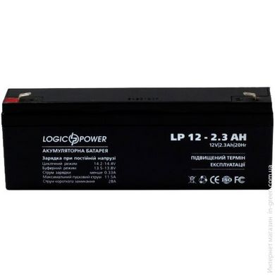 Аккумулятор кислотный LOGICPOWER LPM 12-2.3 AH