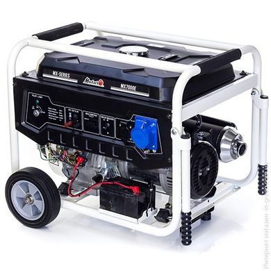 Бензиновый генератор MATARI MX7000EА + Блок керування ATS MATARI 1P64/3P32