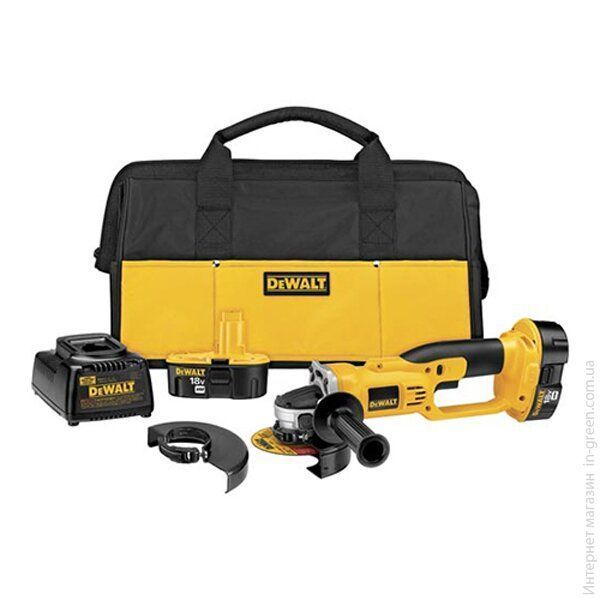 Болгарка (Угловая шлифмашинка) аккумуляторная DeWALT DC411KA