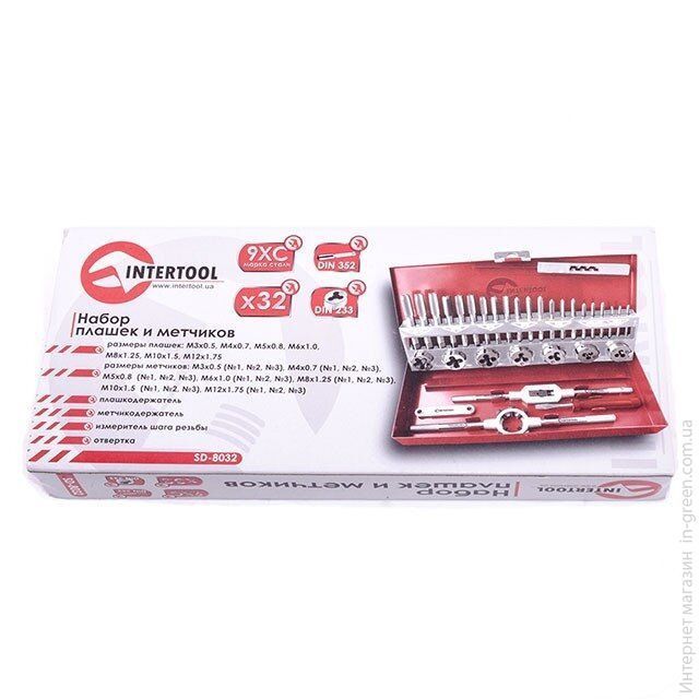 Резьбонарезной инструмент INTERTOOL SD-8032
