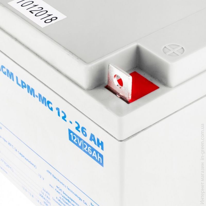 Аккумуляторная батарея LOGICPOWER AGM LPM-MG 12 - 26 AH