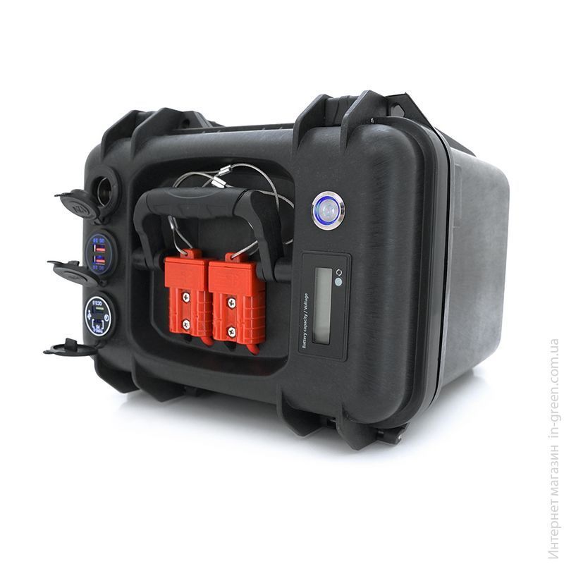 Літій-залізо-фосфатний акумулятор LiFePO4 12.8V 100AH (4S1P/BMS-50A)