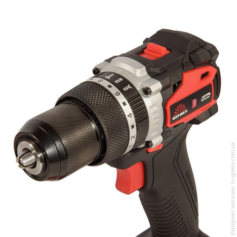 Дрель-шуруповерт аккумуляторный Vitals Professional AU 1875 BL SmartLine+