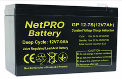 Акумулятор NetPRO GP 12-7S(12V/7Ah C20)