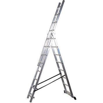 Трехсекционная драбина VIRASTAR DW 3 PROFI 3x8 ступеней