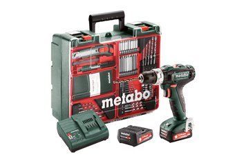 Аккумуляторная ударная дрель METABO PowerMaxx SB 12 Set (601076870)