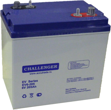 Акумуляторна батарея CHALLENGER EV6-205