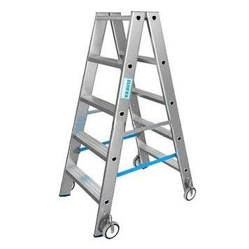 Стремянка передвижная Krause Stabilo 2x5 (124838)