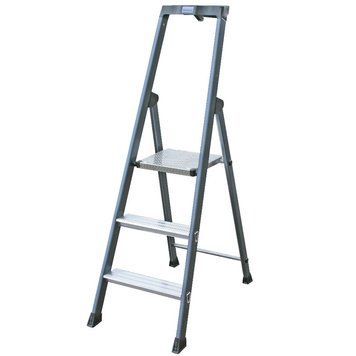 Стремянка анодированная Krause SePro 3