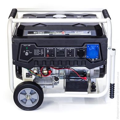 Бензиновый генератор MATARI MX9000EА + Блок керування ATS MATARI 1P64/3P32