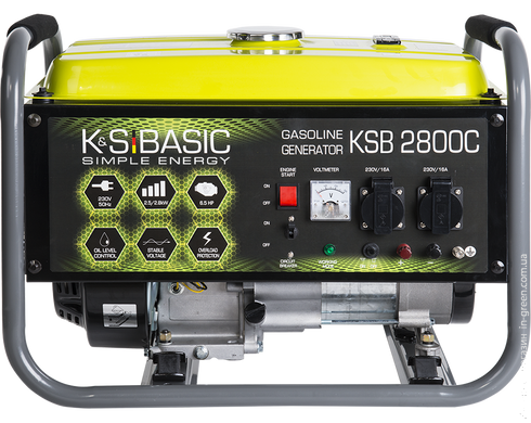 Генератор бензиновий K&S BASIC KS 2800C
