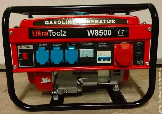 Бензиновий генератор UltraToolz W8500
