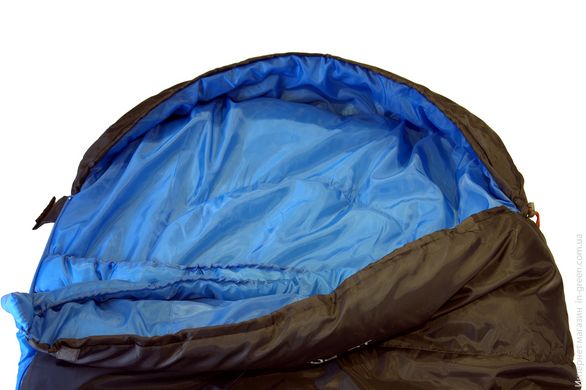Спальный мешок HIGH PEAK TR 300/0°C Anthra/Blue Right (23063)