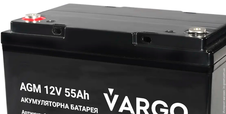 Аккумуляторная батарея VARGO 12-55M6 (117829)