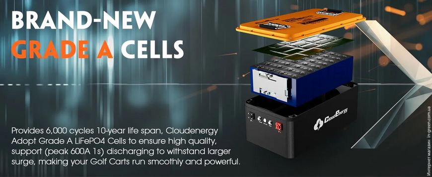 Акумулятор Cloud Energy CL48-60G