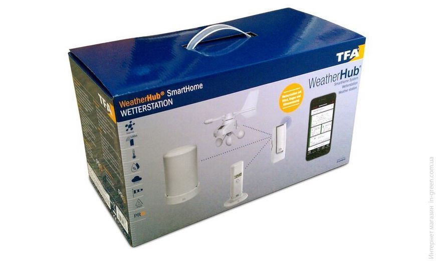 Метеостанція TFA WeatherHub (31400502)