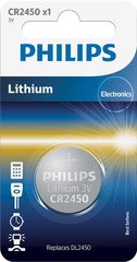 Батарейка Philips літієва CR 2450 блистер