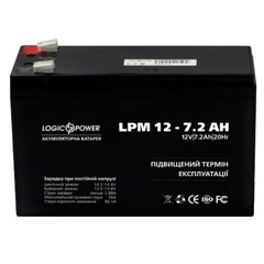 Аккумулятор кислотный LOGICPOWER LPM 12-7.2 AH