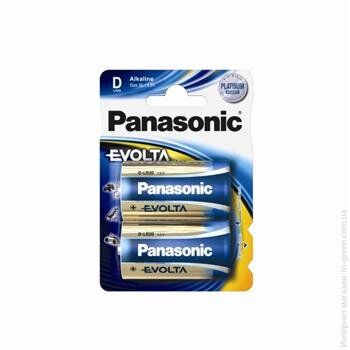 Батарейка Panasonic EVOLTA D BLI 2 ALKALINE