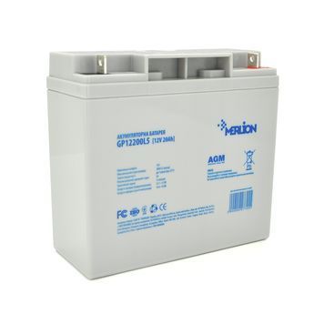 Акумуляторна батарея MERLION AGM GP12200L5 12V/20Ah