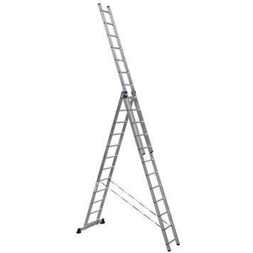 Алюминиевая трехсекционная лестница Virastar 6313