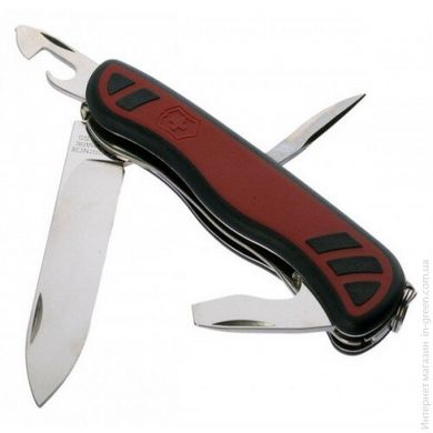 Нож VICTORINOX NOMAD ONEHAND 0.8351.MWC черный/красный