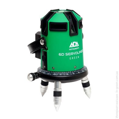 Лазерний рівень ADA 6D SERVOLINER GREEN