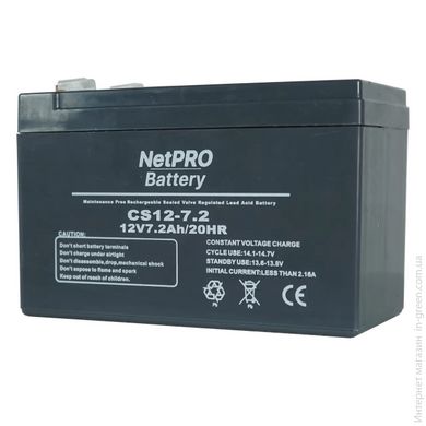 Аккумулятор NetPRO CS 12-7,2 NEW