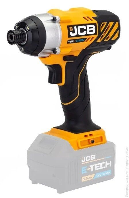 Аккумуляторный шуруповерт JCB Tools JCB-18ID-B-E (без АКБ и ЗУ)