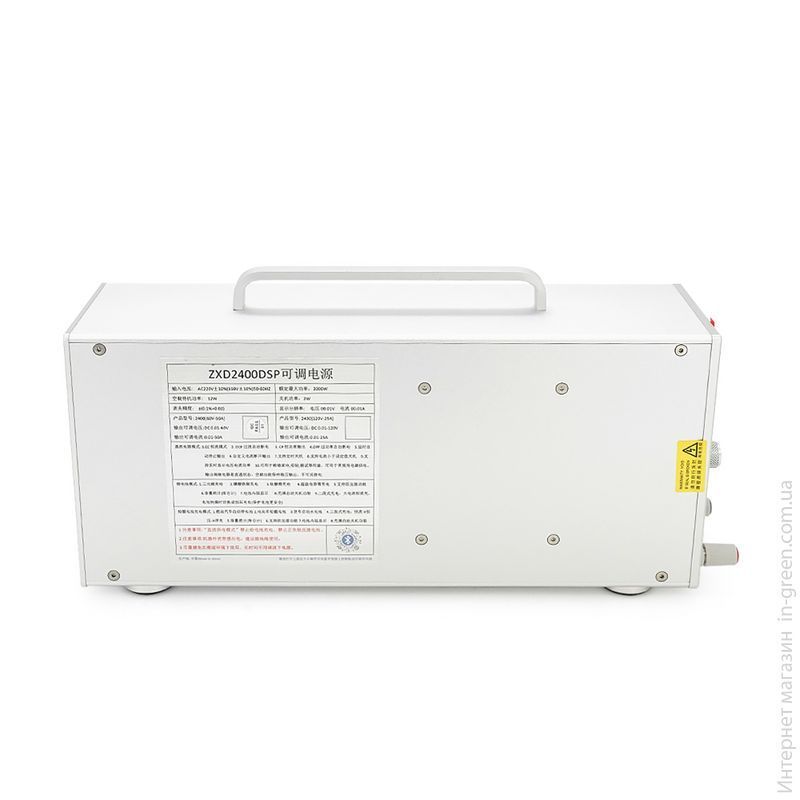 Універсальний зарядний пристрій для акумуляторів Li, ZXD 2400, 0-60V/50A, 220В, 3kW, LED дисплей, універсальний захист