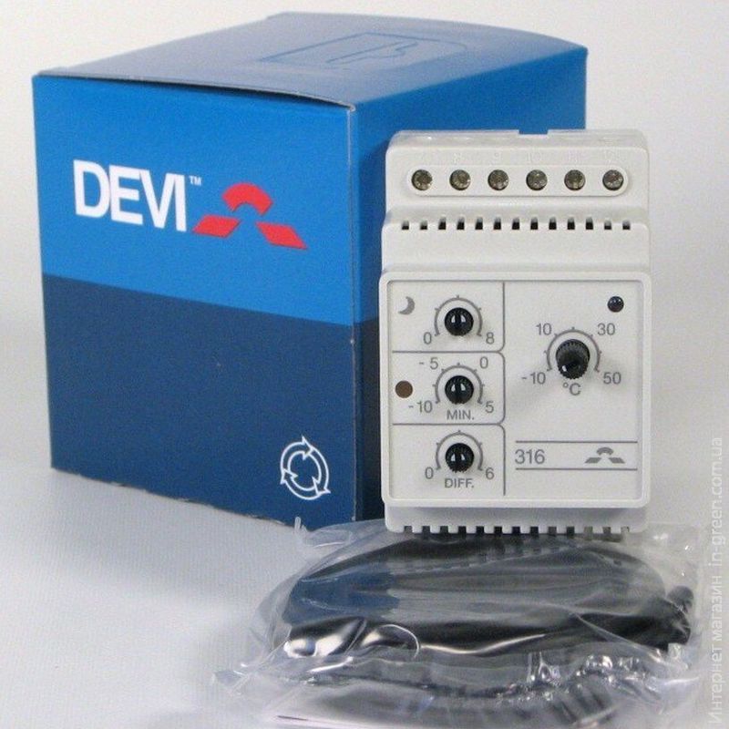 Терморегулятор Devireg 316 (140F1075)