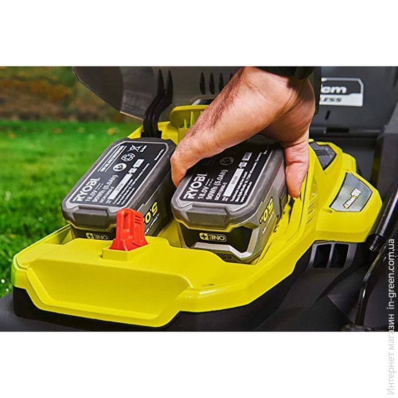 Безщіткового газонокосарка RYOBI RY18LMX40A-0 (5133004584)