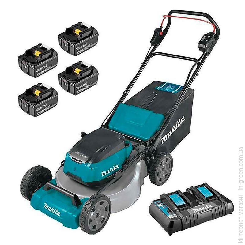 Газонокосарка акумуляторна Makita DLM530PT4