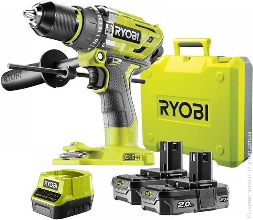 Шуруповерт-дрель RYOBI ONE+ R18PD7-220B (5133004295)