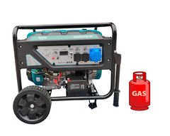 Генератор газ/бензиновый INVO H6250D-G с электрозапуском