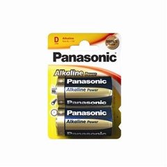 Батарейка Panasonic ALKALINE POWER D BLI 2