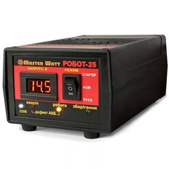 Автоматический пуско-зарядное устройство MASTER WATT 12В 25А РОБОТ-25