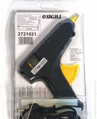 Клеящий пистолет SIGMA O11.2мм 40Вт (2721021)