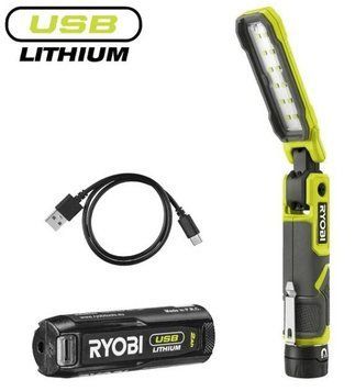 Фонарь инспекционный аккумуляторный Ryobi USB Lithium RLI4-120G (5133006225)