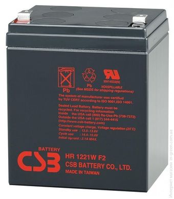 Акумуляторна батарея CSB HR1221WF2