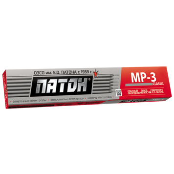 Електроди PATON (ПАТОН) МР-3 d3, 5 кг