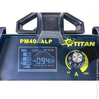 Зварювальний інвертор TITAN PM400ALP
