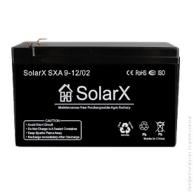 Аккумулятор SOLARX SXA 9-12